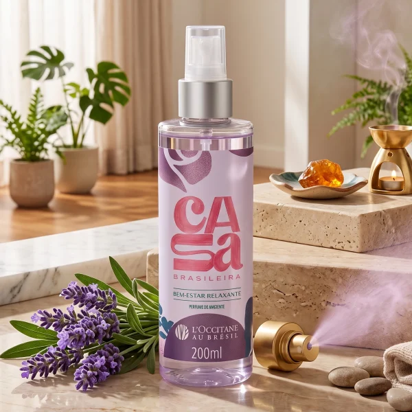 Perfume de Ambiente Bem-Estar Relaxante 200mL