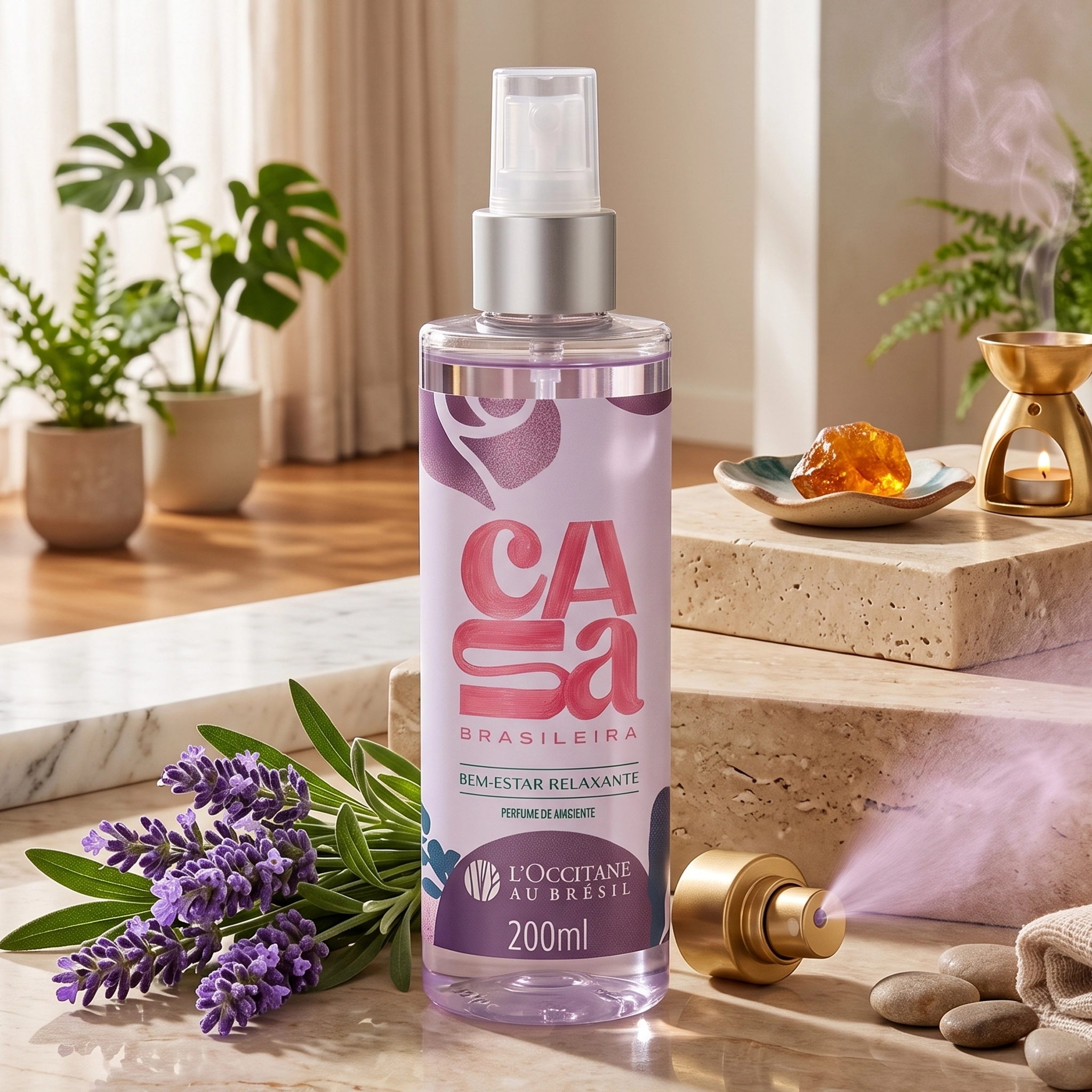 perf_lavanda_01 Perfume de Ambiente Bem-Estar Relaxante 200mL - Imagem 1